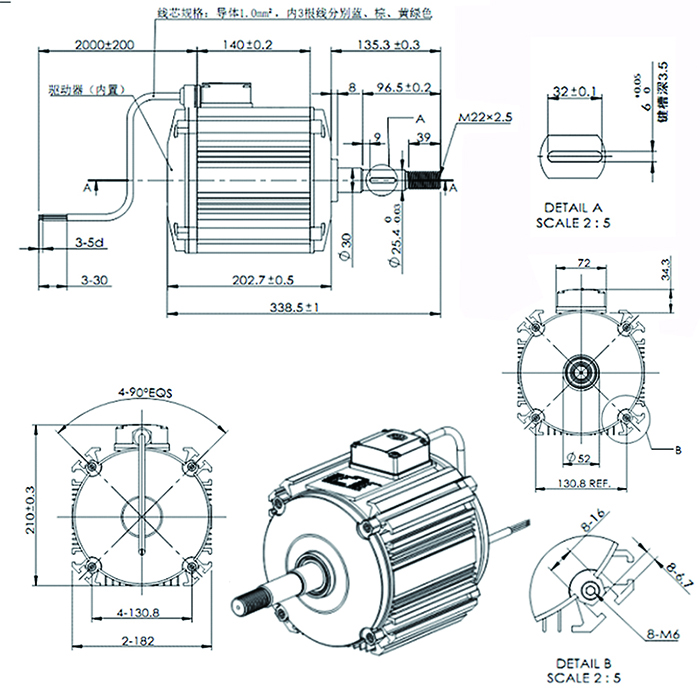 industrial fan bldc motor(图2)
