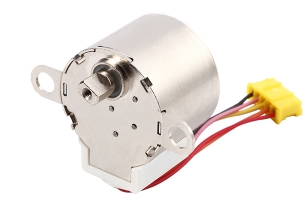 Geared stepping motor