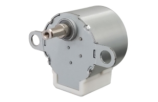 Geared stepping motor